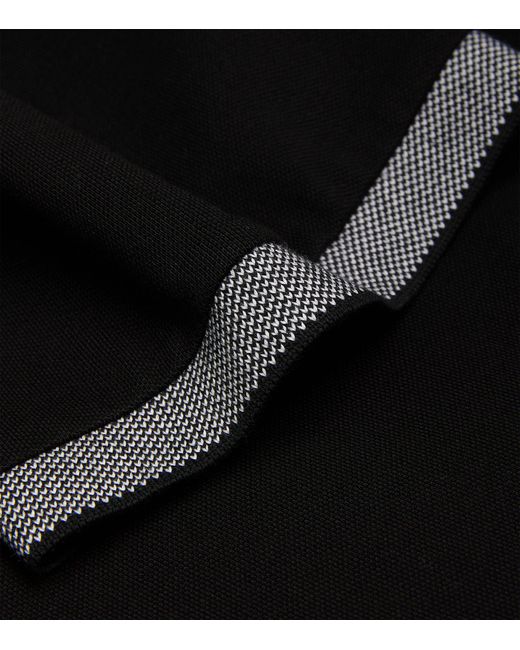 RLX Ralph Lauren Black Stretch-cotton Polo Shirt for men