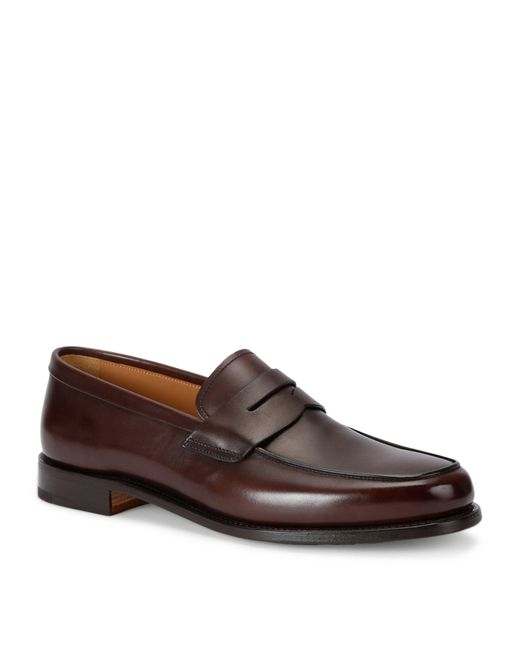 Church's Brown Leather Milford Loafers for men