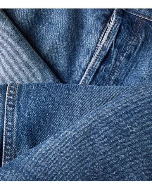 The Row Blue Burt Straight Jeans for men