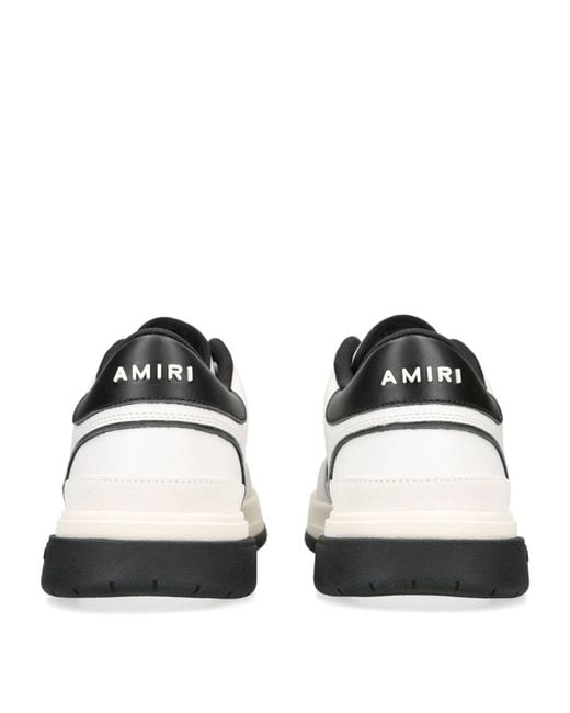Amiri White Classic Low-top Sneakers for men