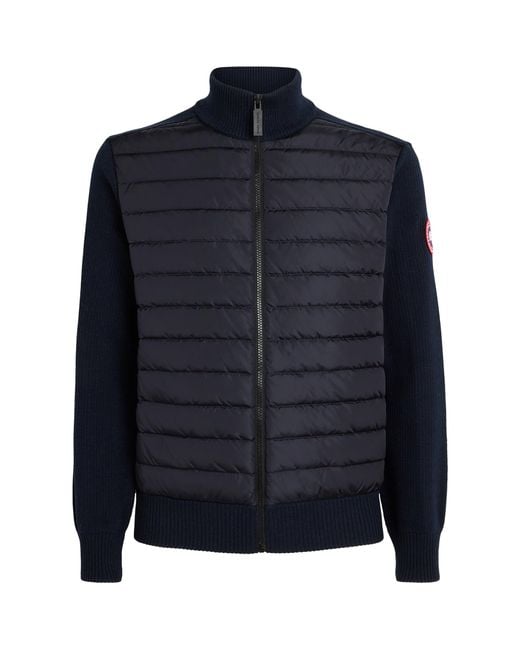 Canada Goose Blue Hybridge Jacket for men