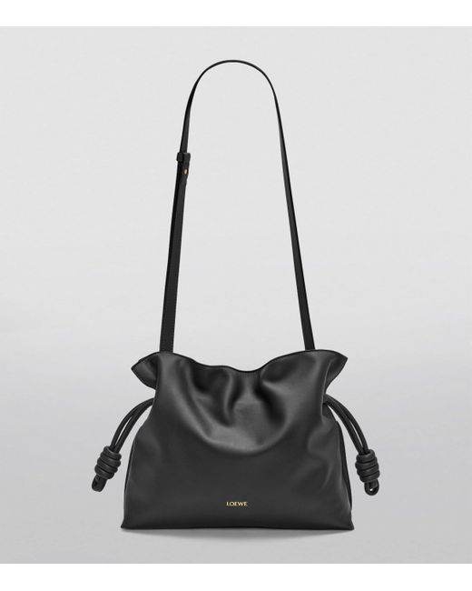 Loewe Black Elegant Pearl Clutch For The Fashion-Forward