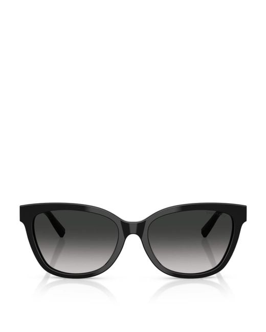 Tiffany & Co Black Cat-Eye Sunglasses