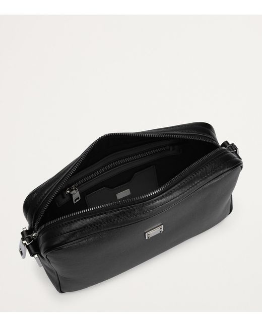 Dolce & Gabbana Black Calfskin Roma Belt Bag