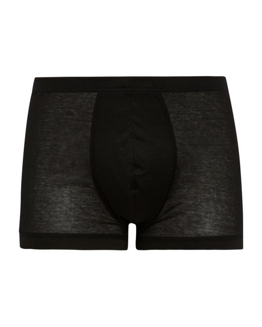 Zimmerli of Switzerland Black 252 Royal Classic Boxer Briefs for men