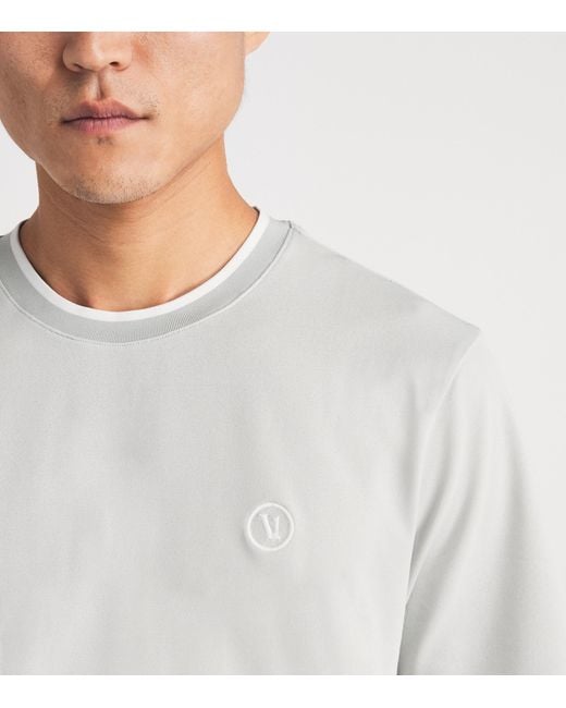 vuori White Logo Gamepoint T-Shirt for men