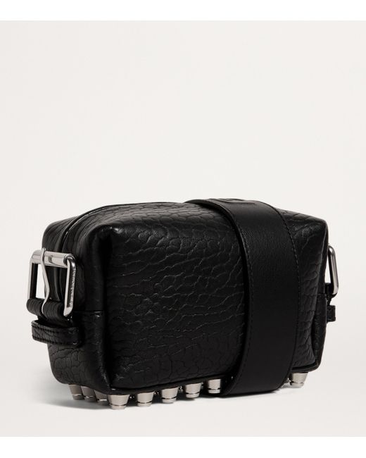 Alexander Wang Black Small Leather Ricco Flap Bag