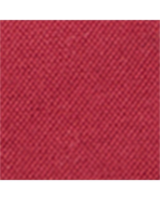 Brunello Cucinelli Red Canvas Leather-Trim Sneakers for men