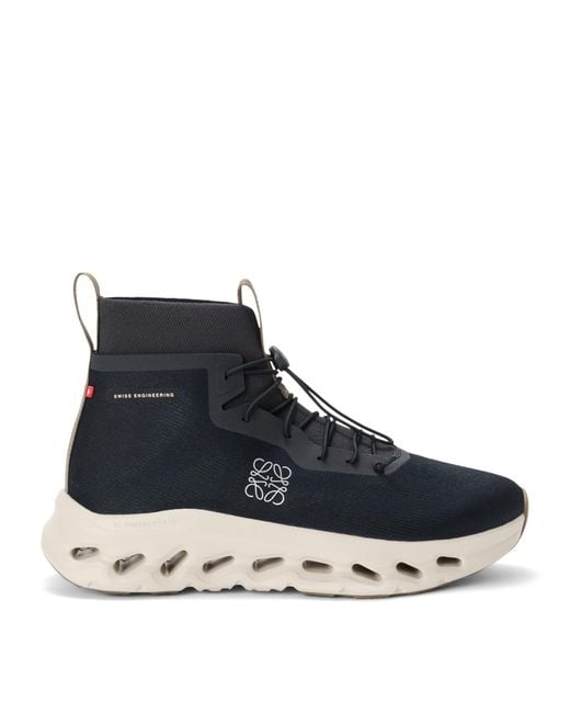 Loewe Blue X On Cloudtilt High-Top Trainers