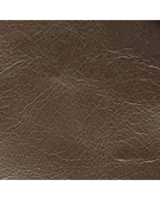 Prada Brown Leather Logo Pouch for men
