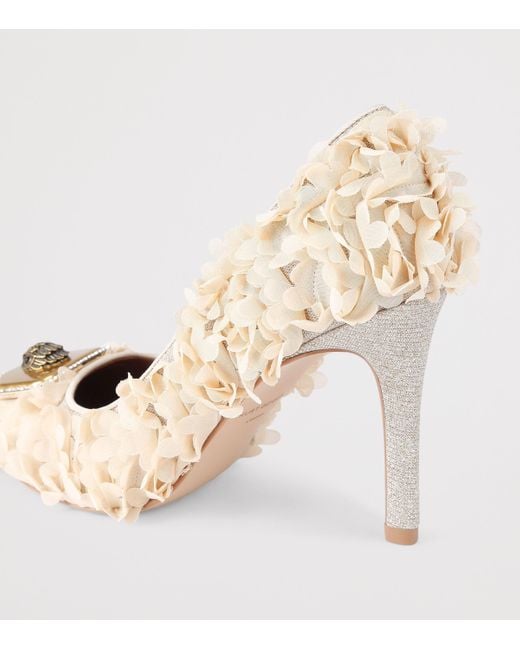 Kurt Geiger Metallic Embellished Pimlico Pumps