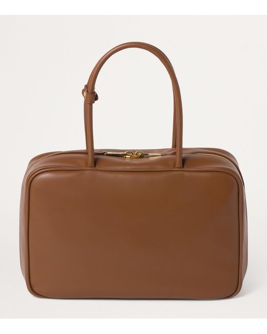 Miu Miu Brown Leather Beau Shoulder Bag