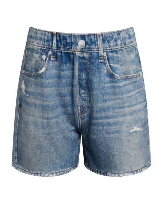 Rag & Bone Blue Miramar Walking Shorts