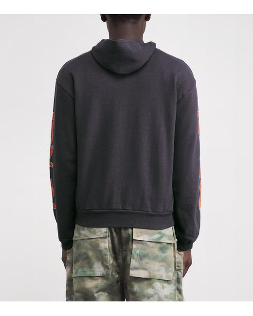 Kapital Gray Graphic Peckish Sweater for men