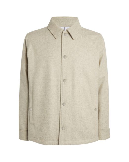 A.P.C. Natural Wool Coach Jacket for men