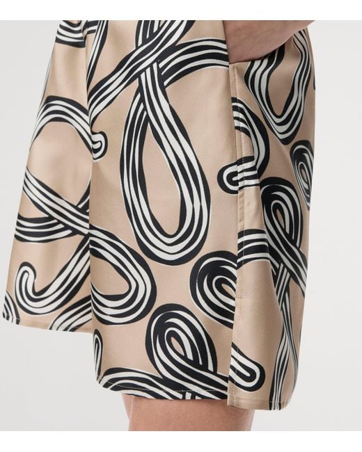 Loewe Multicolor X Paula & Apos;S Ibiza Relaxed Silk Shorts