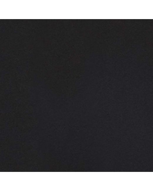 Burberry Black Cotton Check-Piping Slim T-Shirt