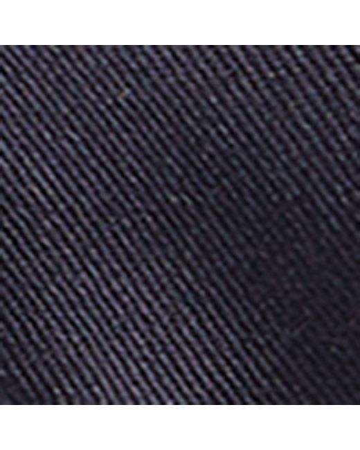 Giorgio Armani Blue Large Silk Pre-tied Bowtie for men