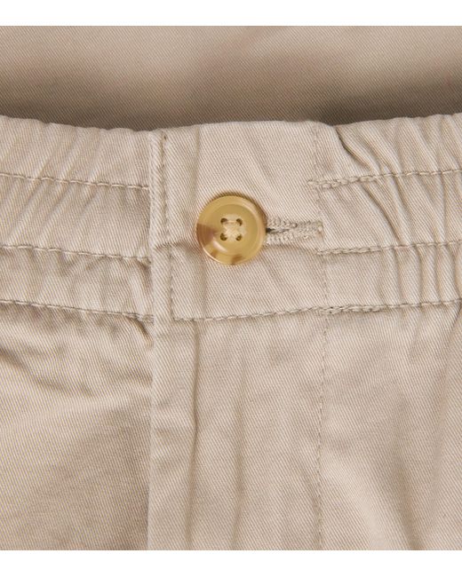 Polo Ralph Lauren Natural Stretch-Cotton Prepster Shorts for men