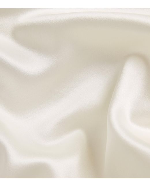Polo Ralph Lauren White Mulberry Silk Shirt