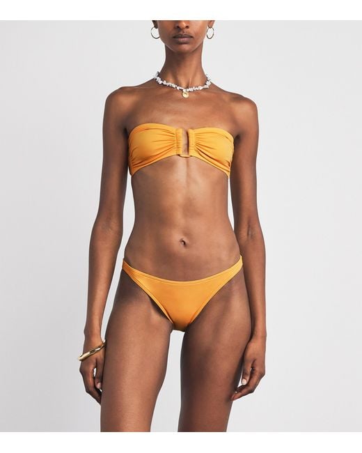Eres Orange Fripon Bikini Bottoms