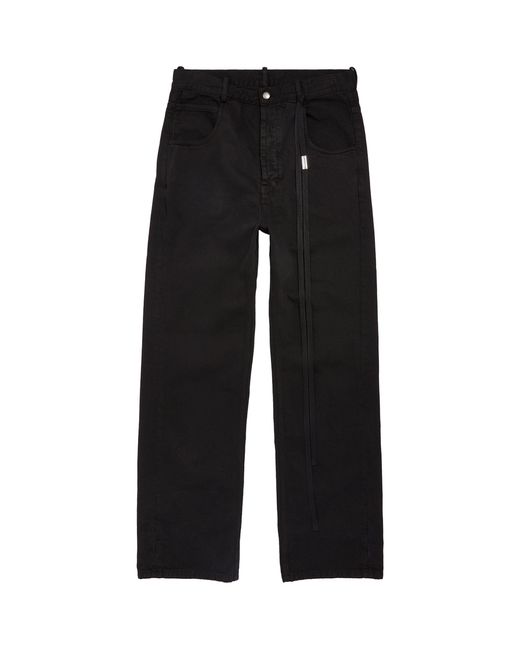Ann Demeulemeester Black Ronald Five Pockets Comfort Jeans for men