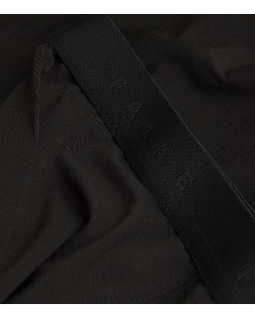 Falke Black Daily Climawool Boxer Briefs for men