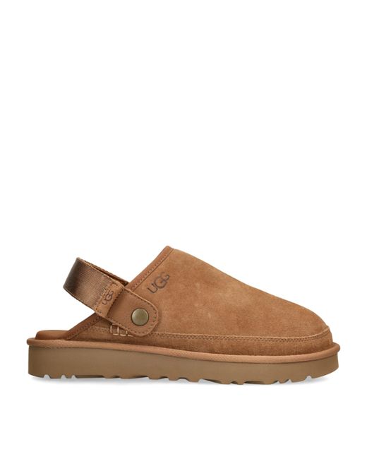 Ugg Brown Suede Goldencoast Clog Ii for men