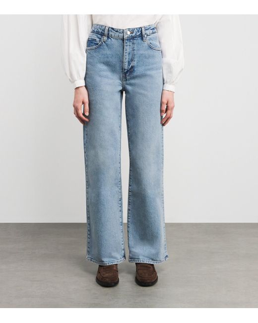FRAME Blue The Pixie Arrow Bootcut Jeans