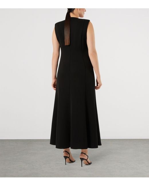Marina Rinaldi Black Embellished Maxi Dress
