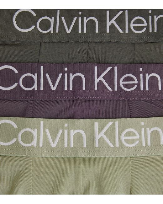 Calvin Klein Multicolor Ultra-soft Modern Boxer Briefs (pack Of 3) for men