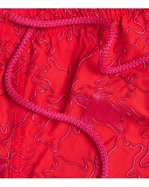 Vilebrequin Embroidered Turtle Mistral Swim Shorts for men