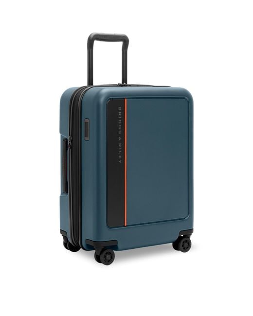 Briggs & Riley Blue Zdx Hard Expandable Spinner Suitcase