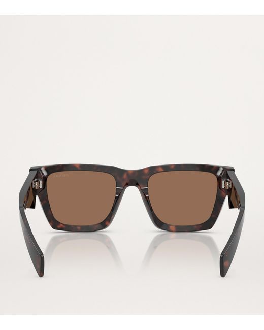 Prada Brown Acetate Pra06S Sunglasses for men