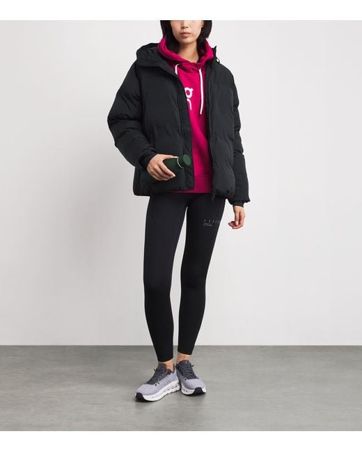 On Shoes Black All-Day Puffer Jacket