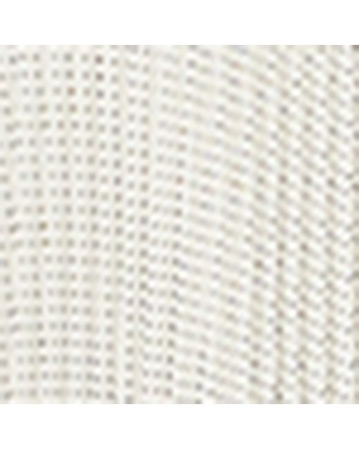 Tom Ford White Silk Plissé Sunray Maxi Shirt Dress