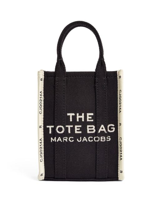 Marc Jacobs Black The The Phone Tote Bag