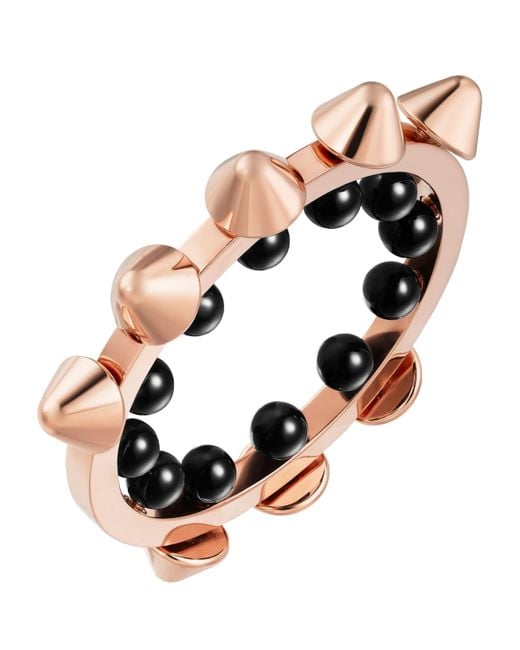 Cartier Pink And Onyx Clash De Rings