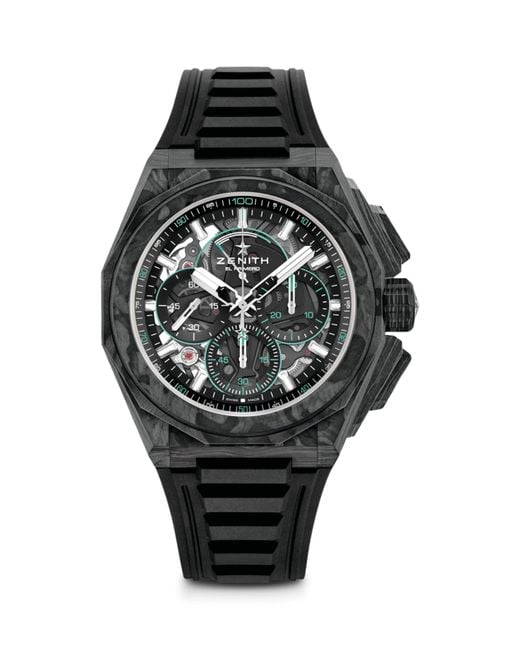 Zenith Green Carbon Defy Extreme E Second Edition Watch 45mm