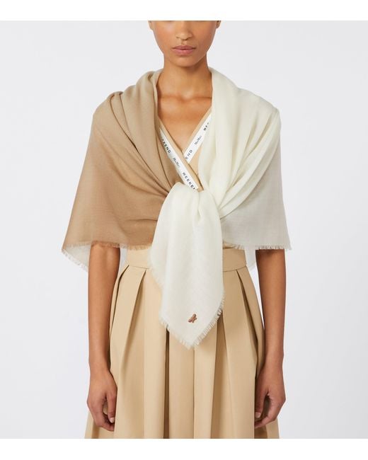 Weekend by Maxmara Metallic Wool Gradient Scarf