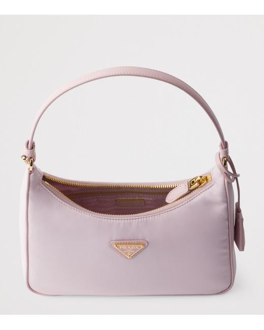 Prada Purple Re-Nylon Re-Edition 2005 Shoulder Bag