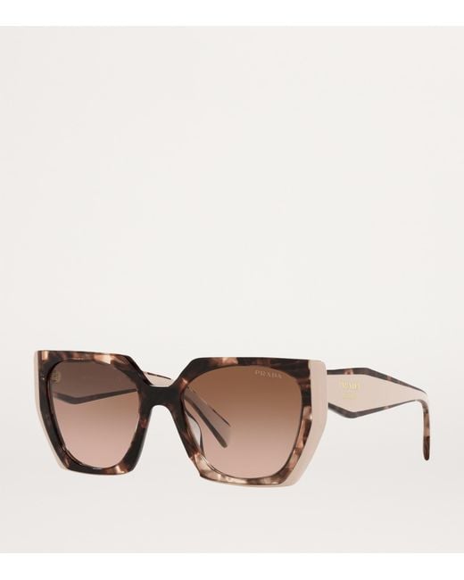 Prada Brown Acetate Pr 15Ws Sunglasses