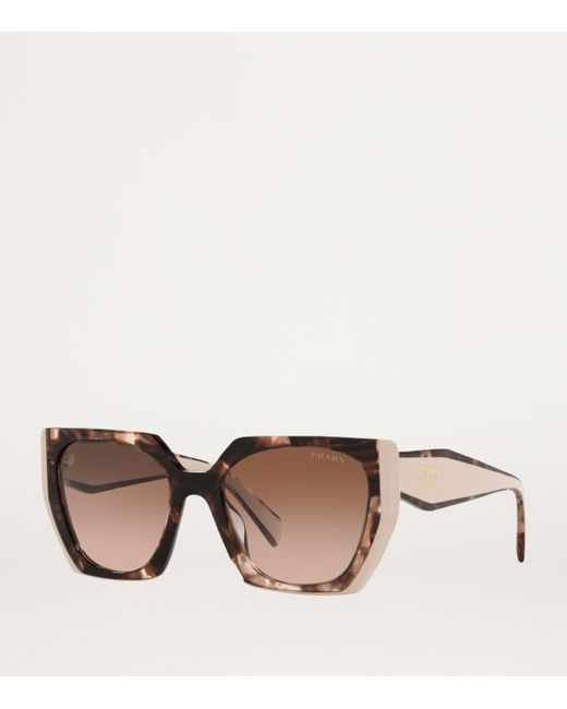 Prada Brown Acetate Pr 15Ws Sunglasses