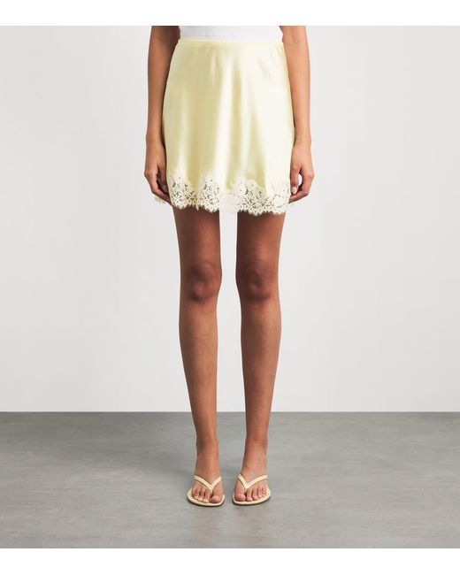 Doen Natural Silk Giulietta Mini Skirt