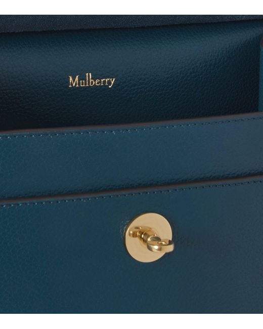 Mulberry Blue Small Antony Cross-Body Bag