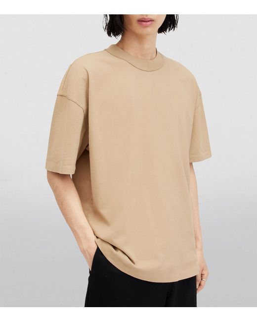 AllSaints Natural Cotton Isac T-shirt for men