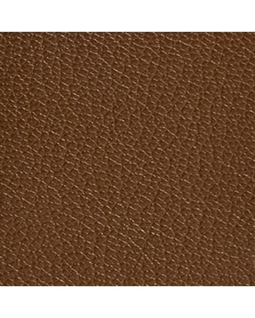 Dunhill Brown Leather Century Card Holder for men