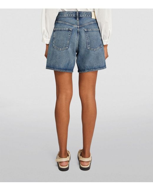 Citizens of Humanity Blue Marlow Denim Shorts