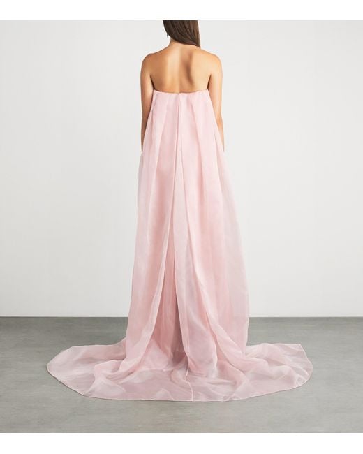 Vivienne Westwood Pink Galaxy Cape Gown
