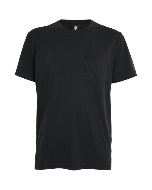 PAIGE Black Ramirez Pocket-detail T-shirt for men